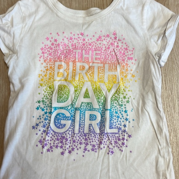 Gymboree Special Edition Pink Corduroy Skirt & THE BIRTHDAY GIRL tee CP - Picture 4 of 7